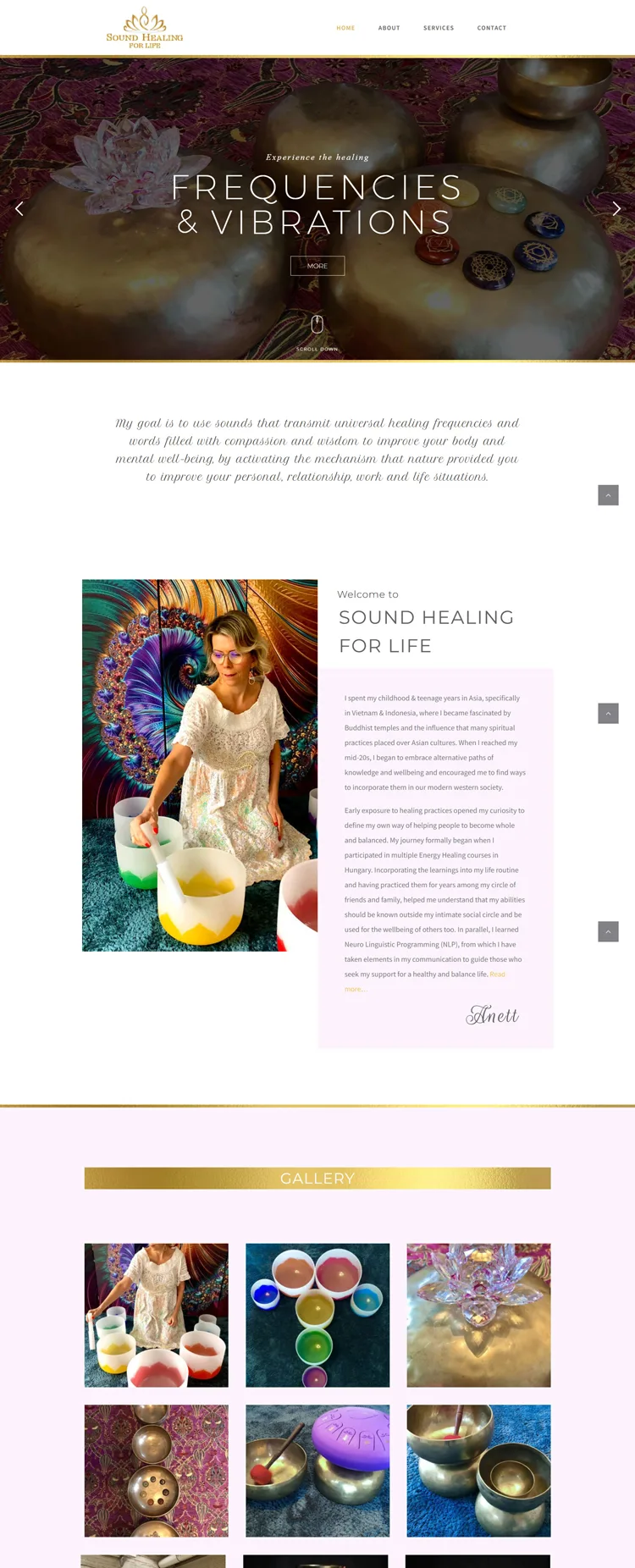 Wellness imagery repeated for the gallery loop